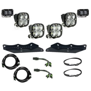 Ford F-150 Raptor Fog Pocket Kit - Baja Designs - S2 SAE Pro - Clear - `17-`20